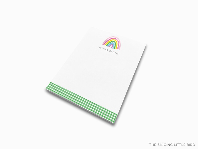 Personalized Rainbow Notepad | Kids to Do List, Girl Gift - Etsy