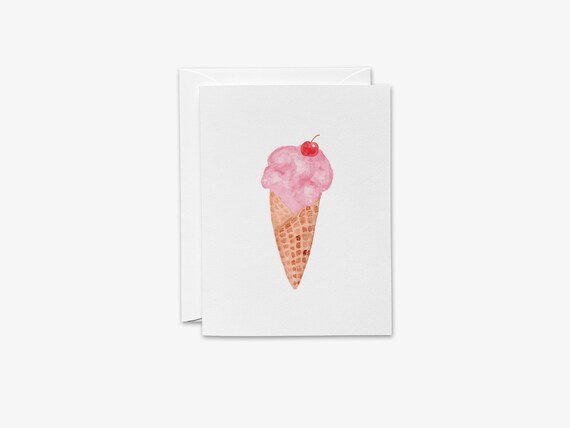 Birthday Ice Cream Cone Enclosure Card Birthday Ice Cream Cone Enclosure Card