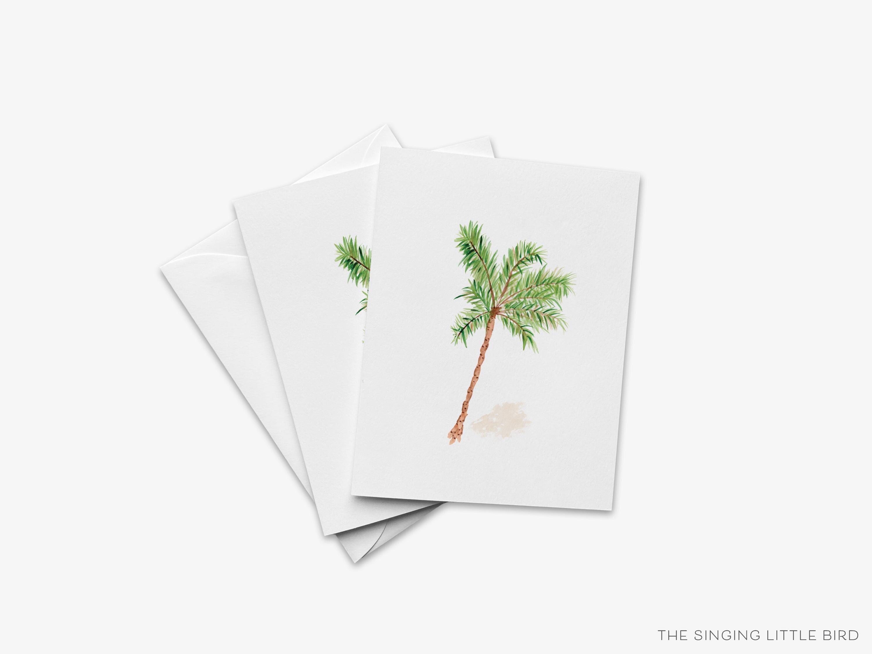 Palm Tree Note Cards | Tropical Beach Gift Set - Etsy