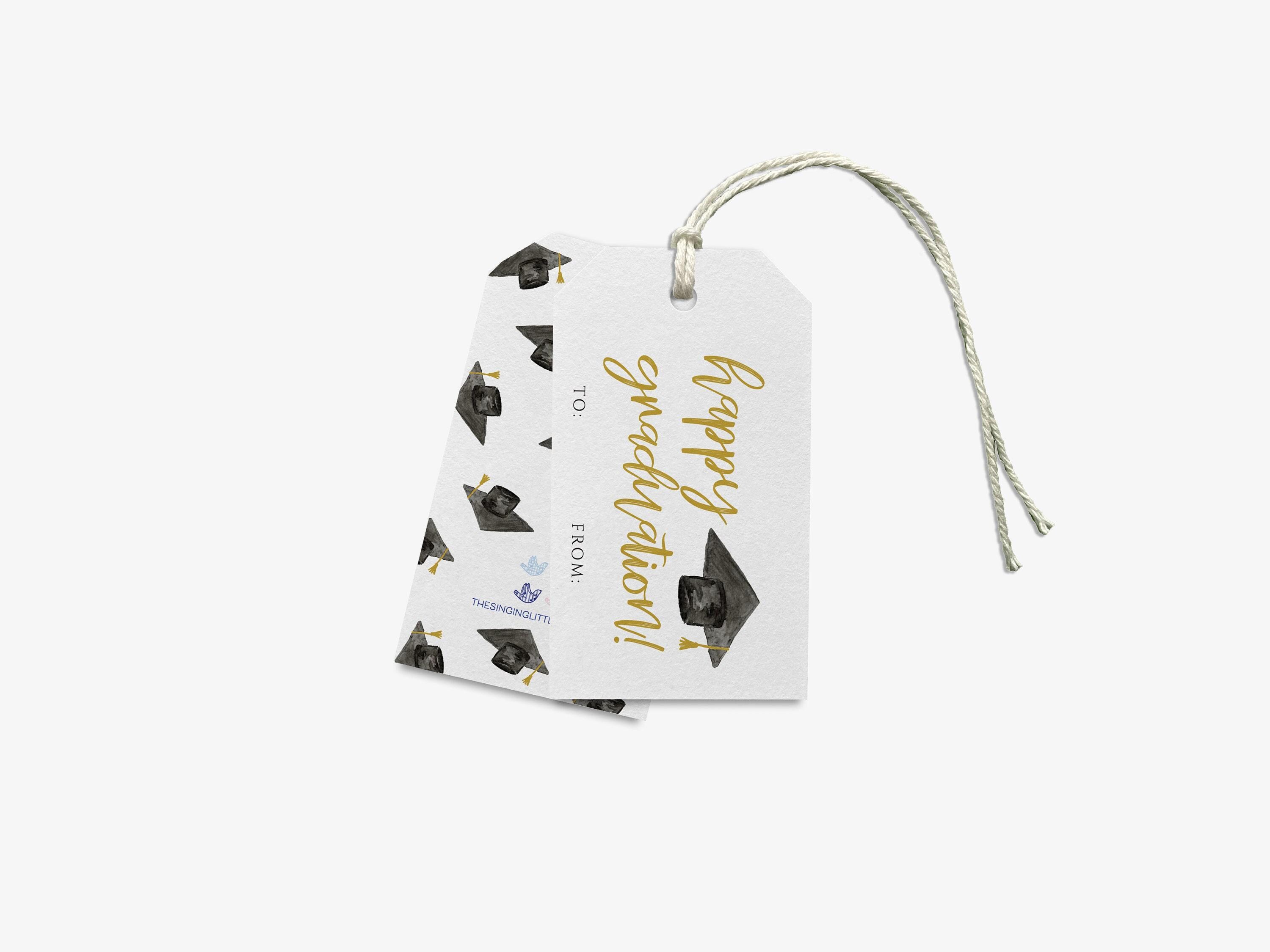 Happy Graduation Gift Tags [set of 8] | Graduation Gift Tag | Graduate ...