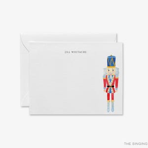 Papelaria Quebra-Nozes | Cartões de Anotações de Natal | Cartões de Natal | Cartão de Agradecimento Personalizado | Cartões de Anotações Personalizados de Natal | Presente para Anfitrião