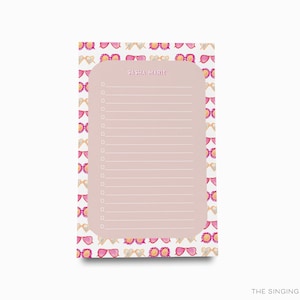 Personalized Heart Sunglasses Notepad | Sunny Notepad Set | Modern To Do List | Feminine Notepads | Personalized Gift for Her | Summer Gift