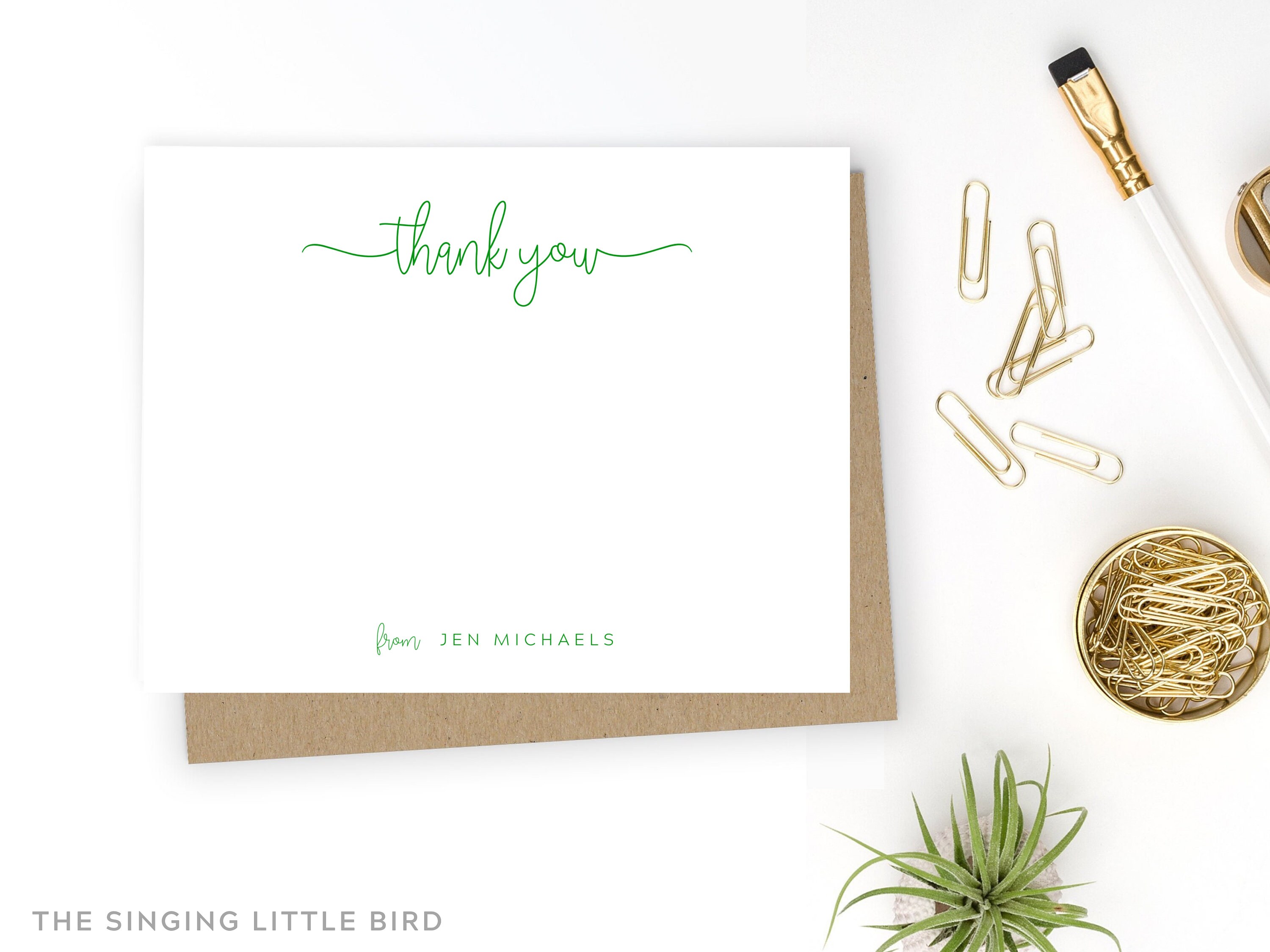 Thank You Personalized Stationery / Notecards / Thank You Etsy