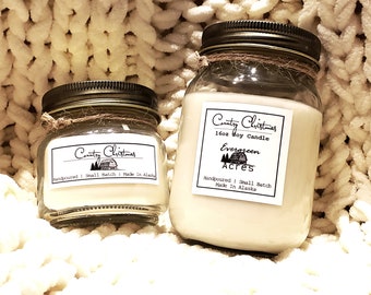 Country Christmas - Handpoured Soy Candle Made in Alaska