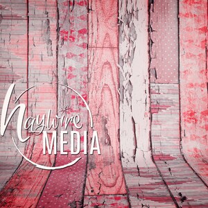 Old Pink Wood Photography Background Backdrop Texture - Instant Digital Download