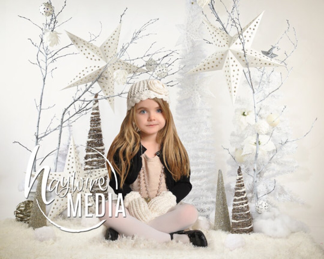 Baby, Toddler, Child, White Winter Tree Star Photography Digital ...