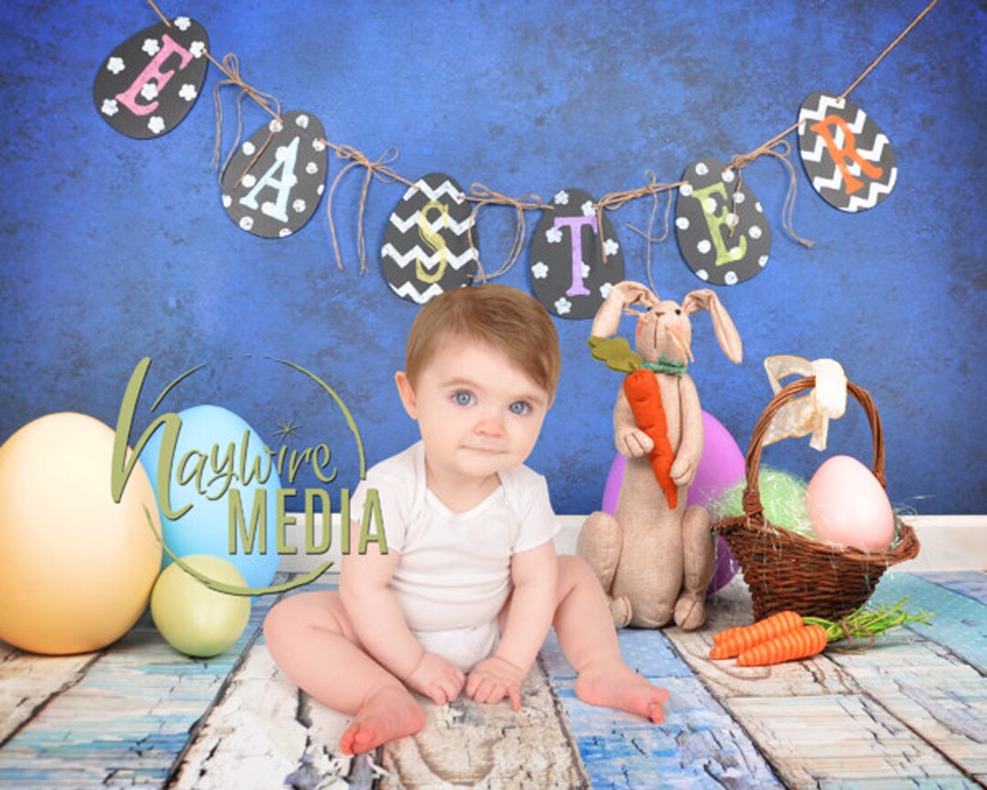 Baby, Toddler, Child, Easter Photography Digital Backdrop Background