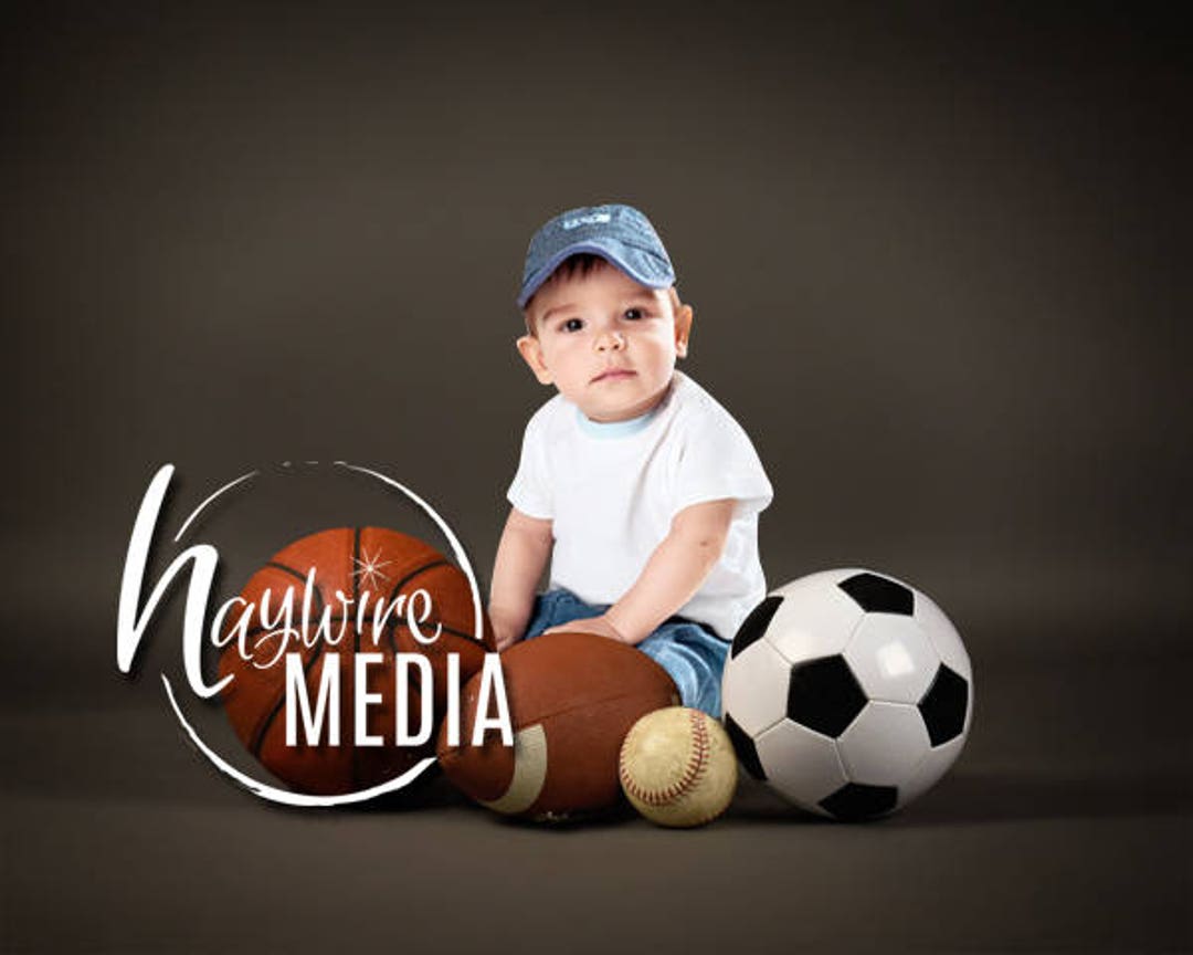 Baby Boy Child Sport Portrait, Digital Backdround for Photographers ...