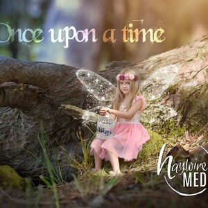 Magical Child Fairytale Enchanted Forest Digital Photo Backdrop Background for Photographers - In JPG 2 Versions - Instant Download