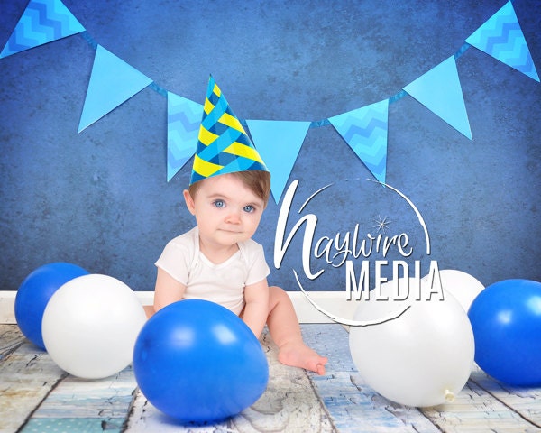 Bebe Tout Petit Enfant Anniversaire Bash Photographie Toile Etsy France
