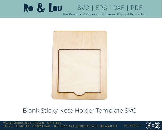 Blank Post It Note Template