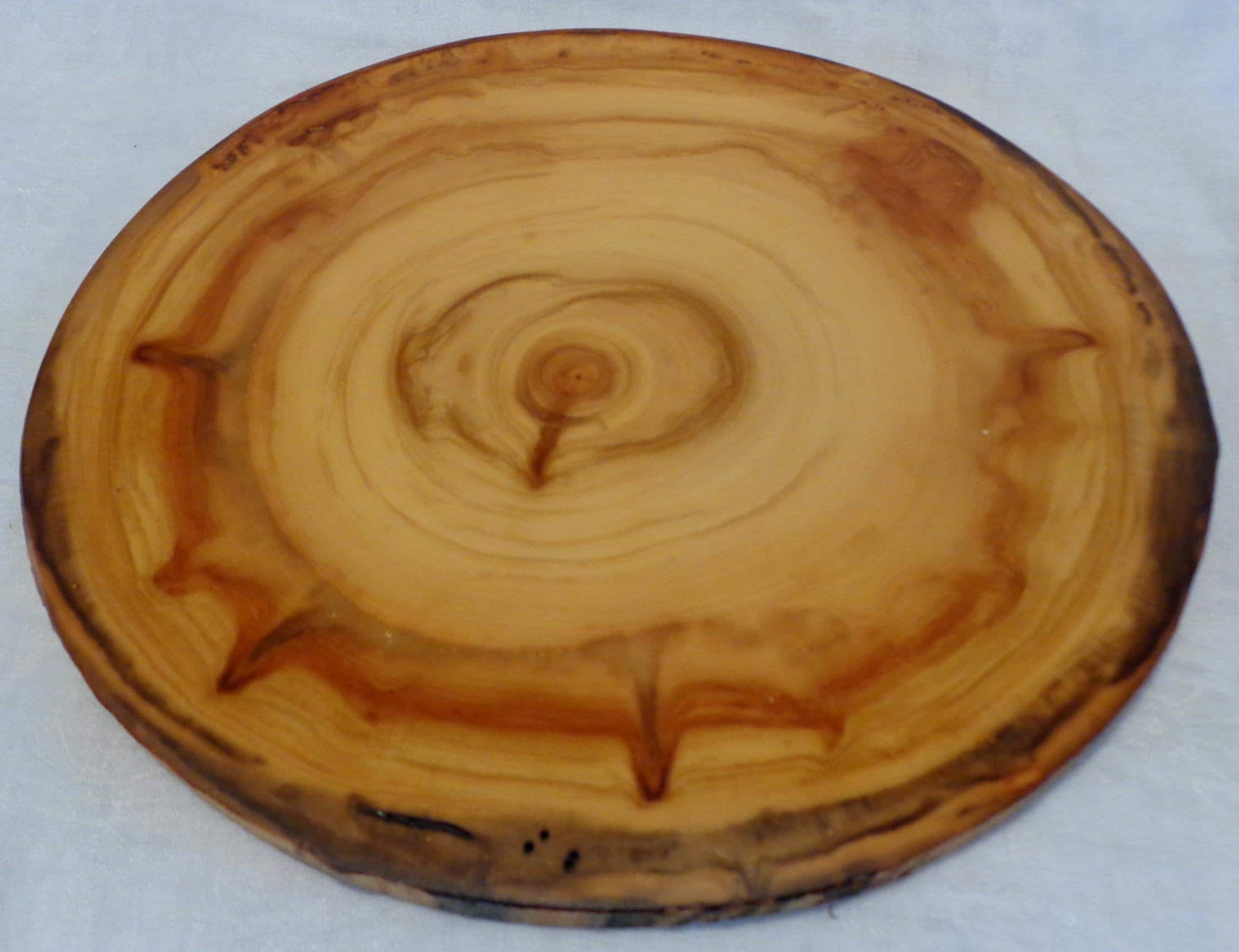Aspen wood placemat,  charcuterie tray, plant stand