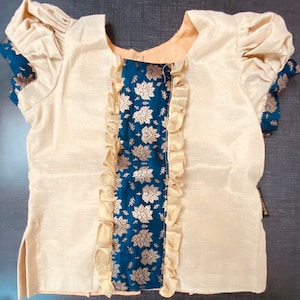Kasav embroidered skirt and top