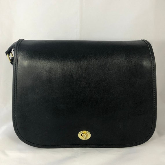 Vintage Coach Ranch Bag in Forest Green