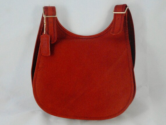 vintage coach saddle bag