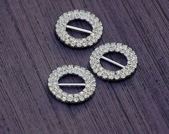 10 st dubbelradiga strassspännen, bröllopsinbjudan, gör-det-själv