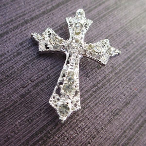 10st strass kruisgesp, doop, doop, communie, bevestiging