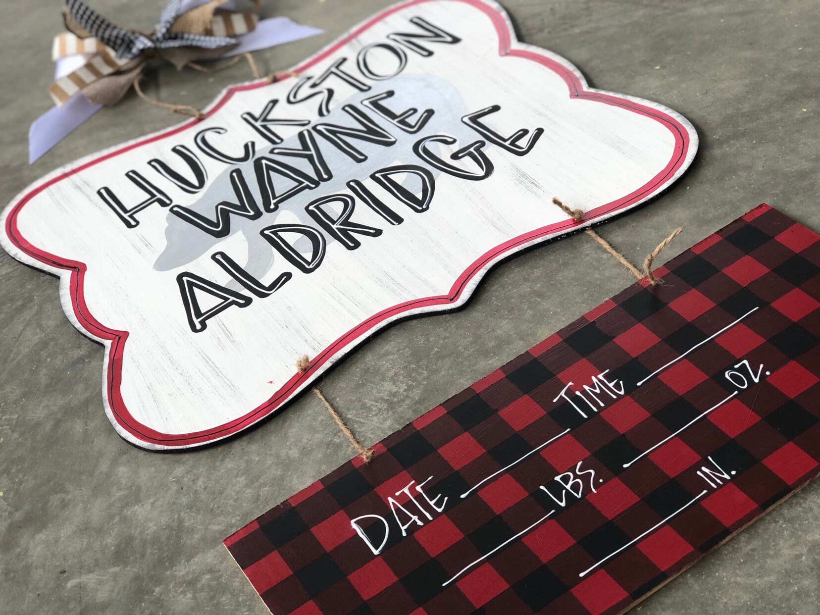 Hospital Door Hanger For Boys Hospital Door Hanger Baby Boy