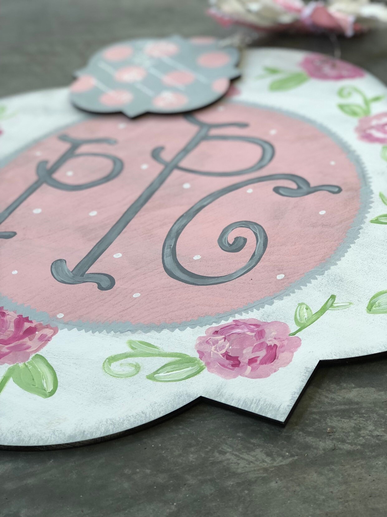 Hospital Door Hanger For Girls Hospital Door Hanger Baby Girl