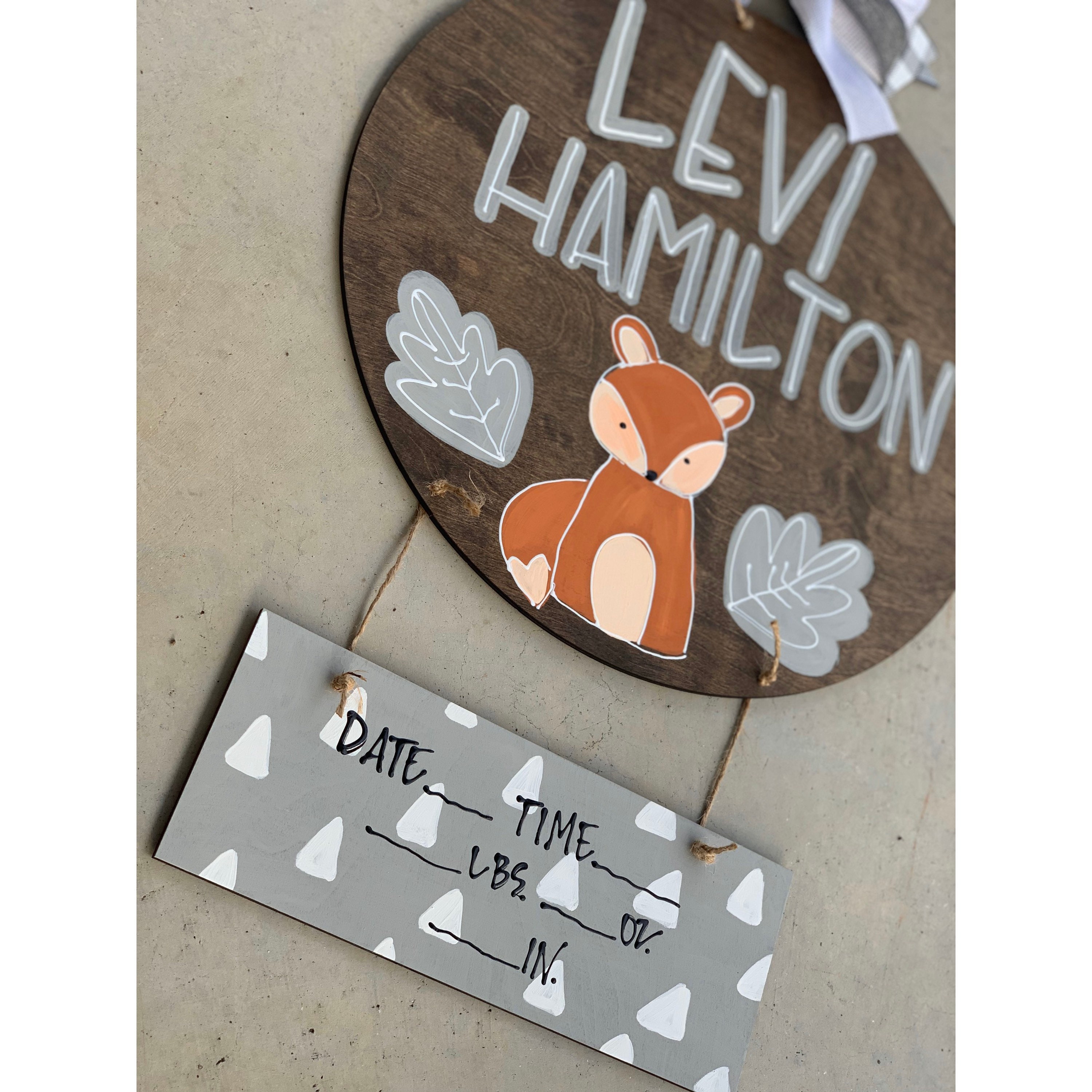 Hospital Door Hanger for Boys Hospital Door Hanger Baby Boy Etsy