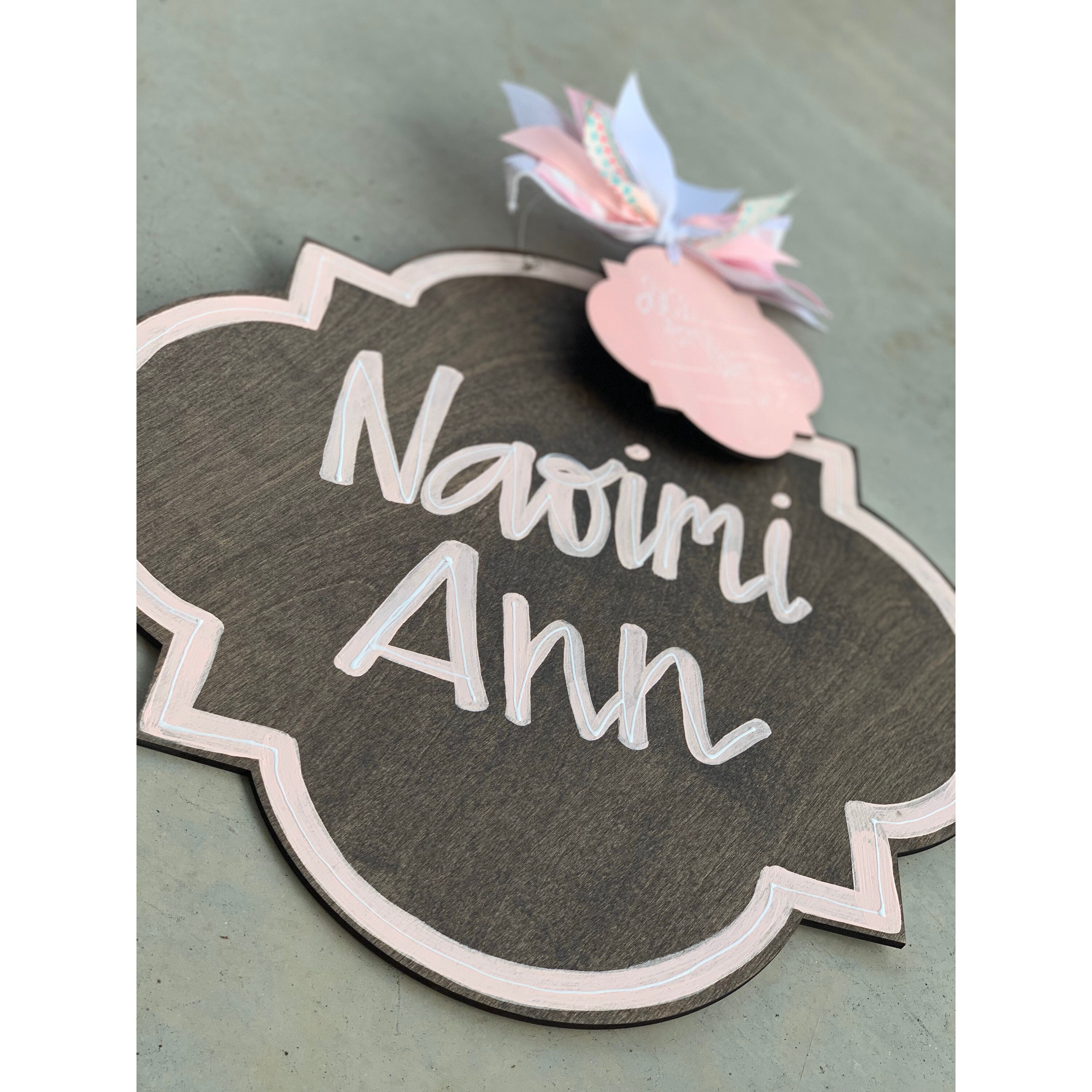 Hospital Door Hanger for Girls Hospital Door Hanger Baby Etsy