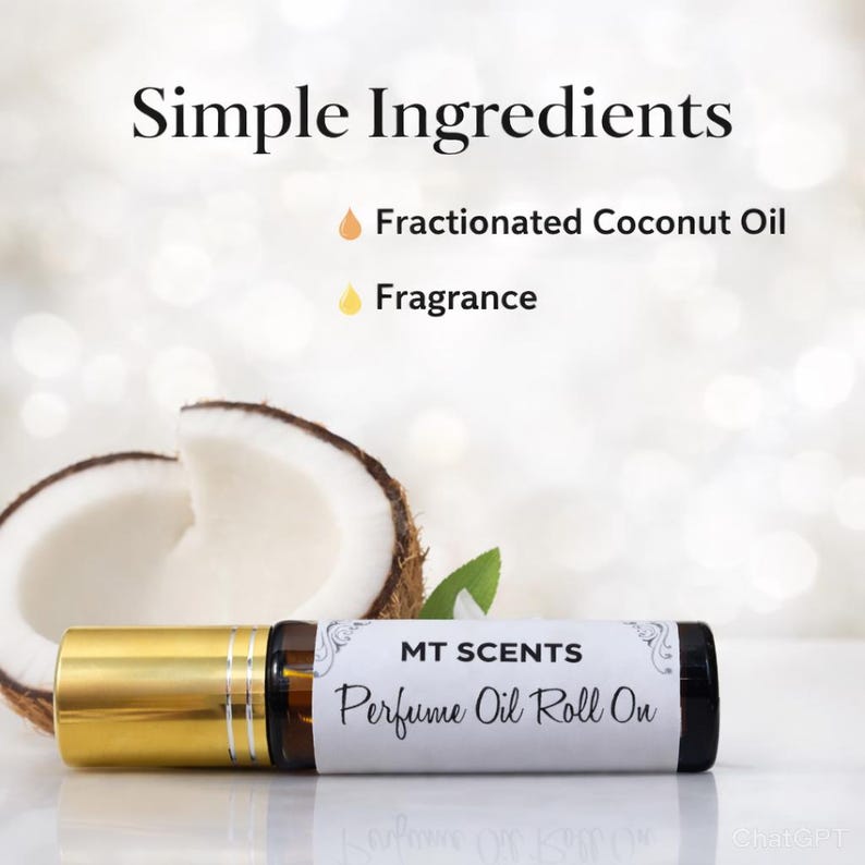 Sandalwood Incense Roll On Perfume Oil 10ml Vanilla Musk Woody Scent Unisex Fragrance Alcohol Free Handmade Travel Size bild 3