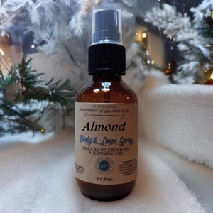 ALMOND body Spray 2.5oz Classic almond the fresh, pure almond scent you know and love