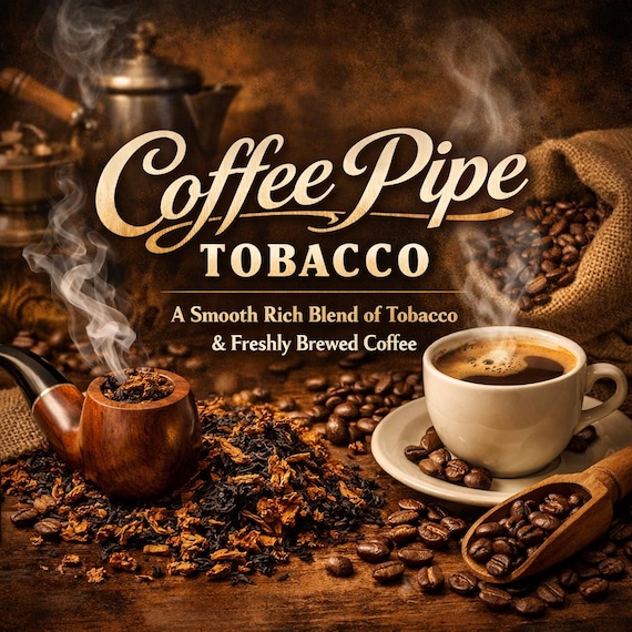 COFFEE PIPE TOBACCO Body Spray 2.5oz A Smooth Rich Blend of Tobacco and  Freshly Brewed Coffee Brewed Together. Lovely!