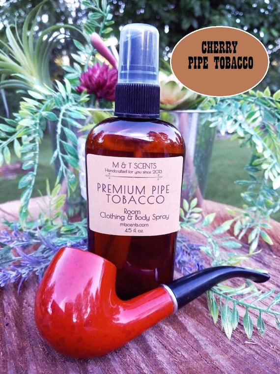 CHERRY PIPE TOBACCO Scented Room, Car, Clothing or Body Spray, Smells Just  Like Grandpa's Pipe! Super Strong & so Memorable. 4.5oz Bottle
