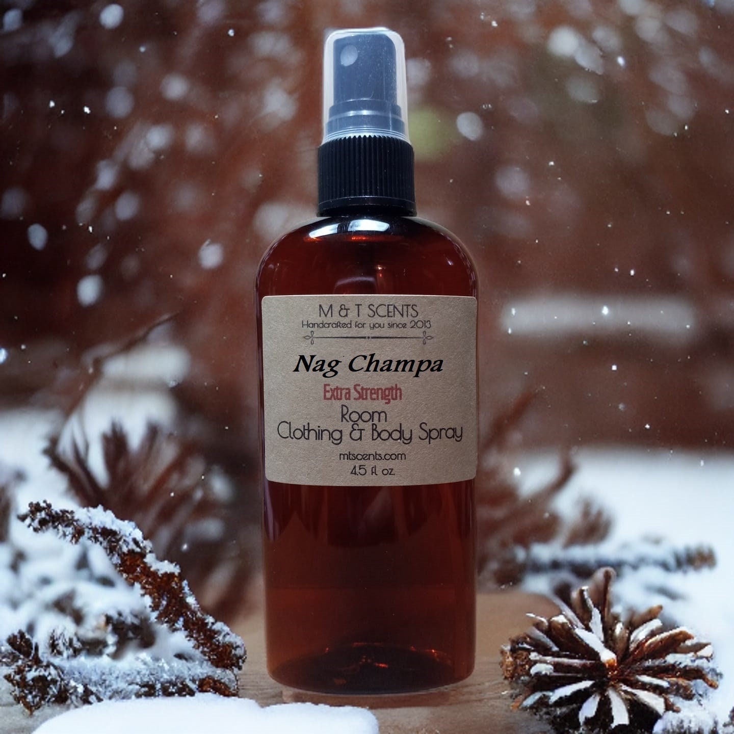 NAG CHAMPA EXTRA Strength 4.5oz (Double) the fragrance Oil compare to Satya Sai Baba incense, patchouli, sandalwood, magnolia, dragons blood