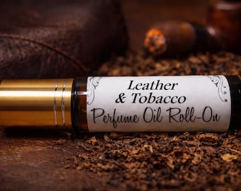 tobacco and leather essential oil AromaTech & Premium Aroma  Warm & Luxurious Home Fragrance with Notes of Vanilla, Tobacco & Brandy for Scent Diffusers, Cold-Air UltraSonic Scent Machines (10 mL) Plum Brandy MOOD LEATHER and TOBACCO Roll on
