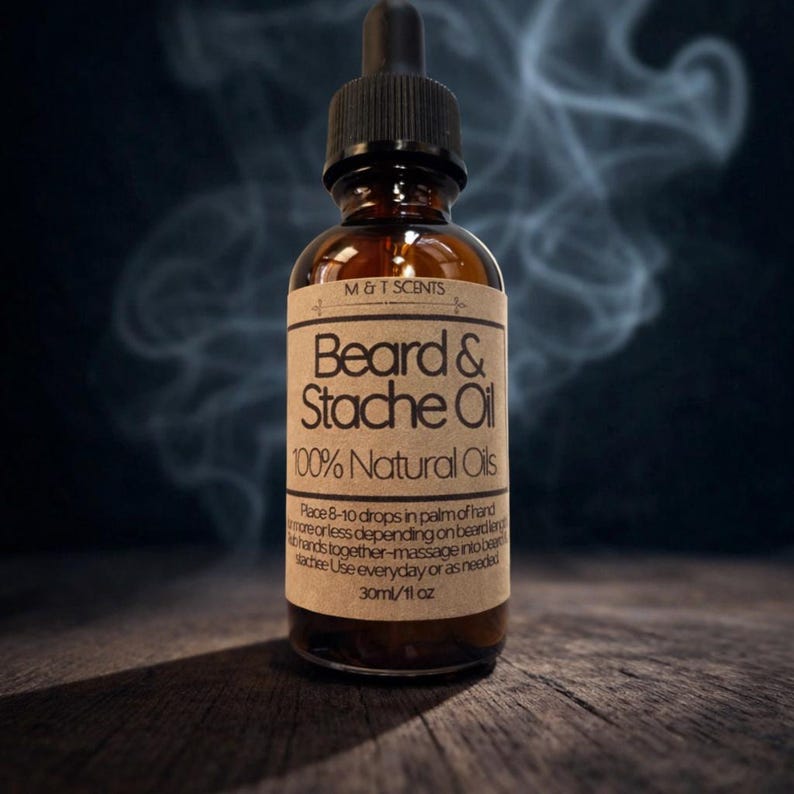 BEARD OIL 1oz Conditioning Beard Care Oil CHOOSE Your Fragrance Handmade Grooming Oil Softens Beard image 1