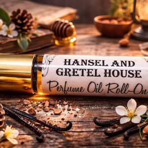 HANSEL & GRETEL House Roll On Perfume Oil 10ml Pumpkin Spice Cookie, Warm pumpkin pie, spiced apple pie, and sweet sugar cookies and so fun!