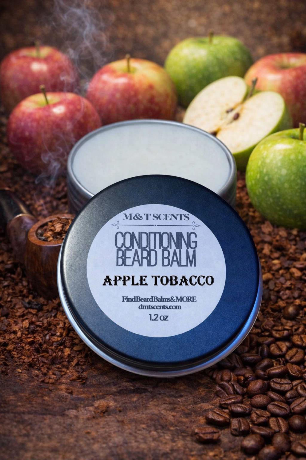 APPLE PIPE TOBACCO Beard Balm – Softens, Styles & Conditions | All-Natural  Beard Care