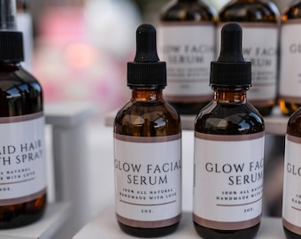 Glow Facial Serum - Natural Skincare - Aromatherapy - Pure Therapeutic