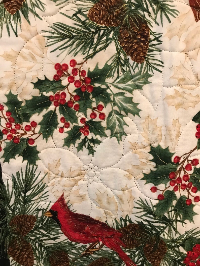 Formal Christmas Quilt image 3