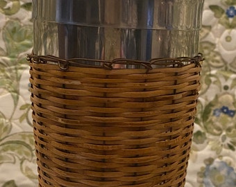 Rattan Cocktail Shaker