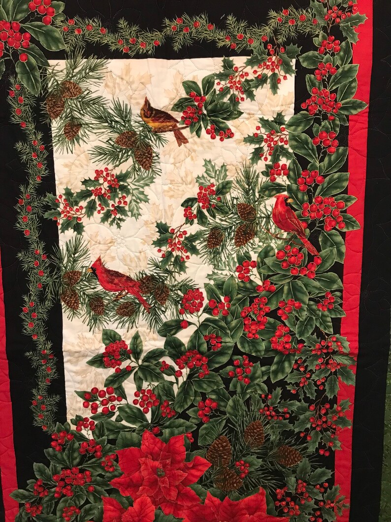 Formal Christmas Quilt image 2