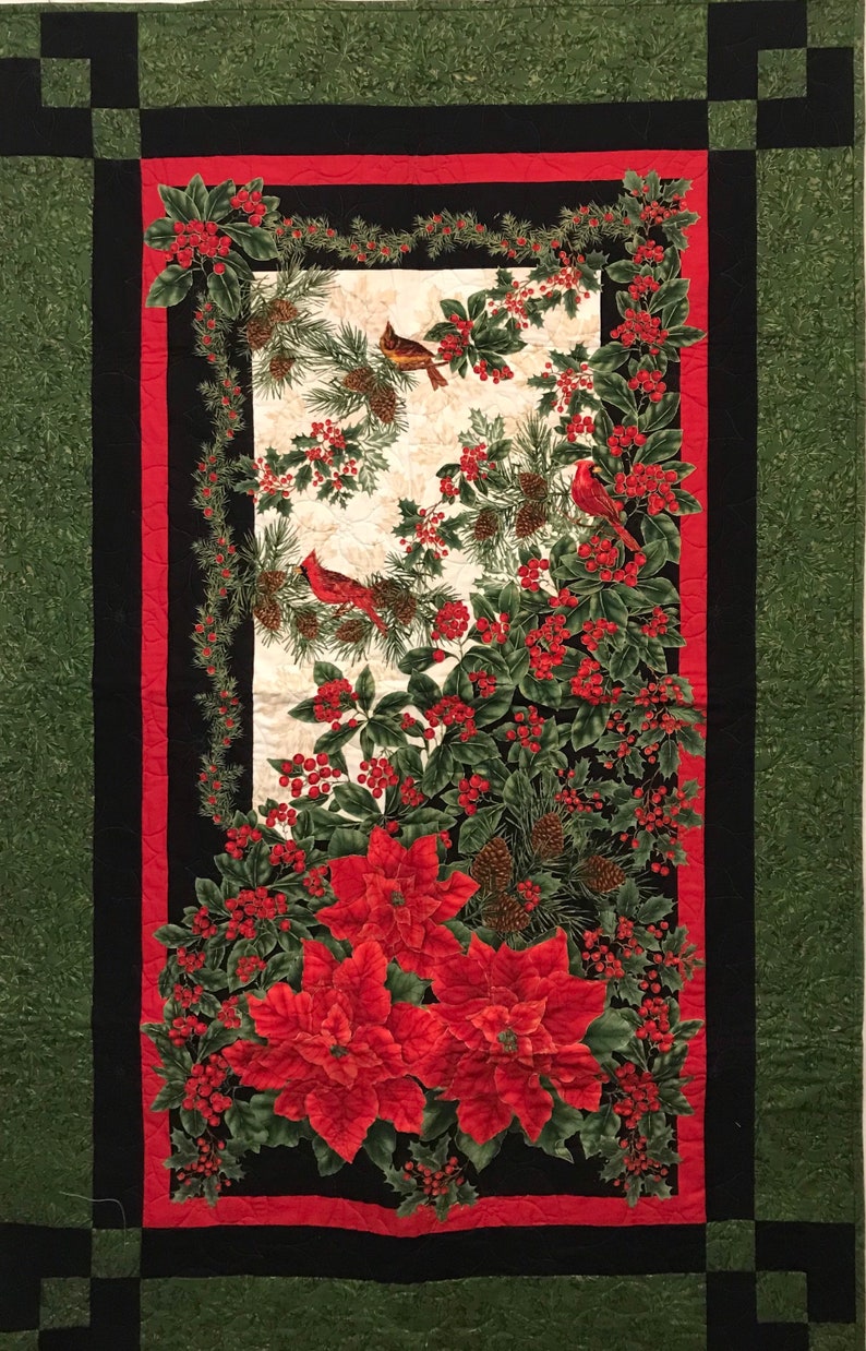 Formal Christmas Quilt image 1