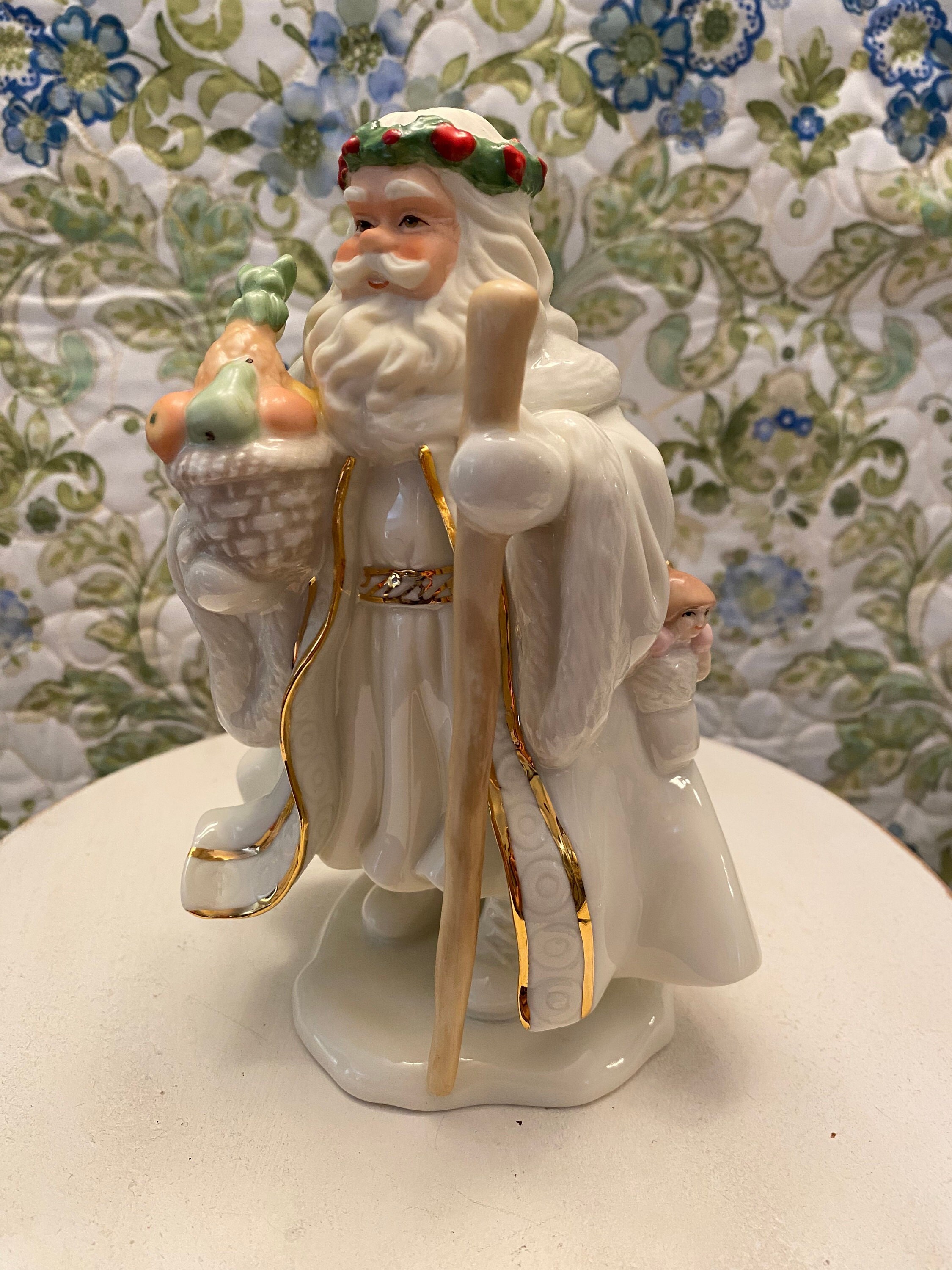 Father Christmas Figurine Etsy