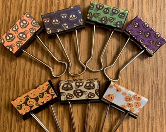 orange binder clips