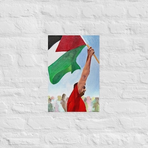 Free Palestine art print