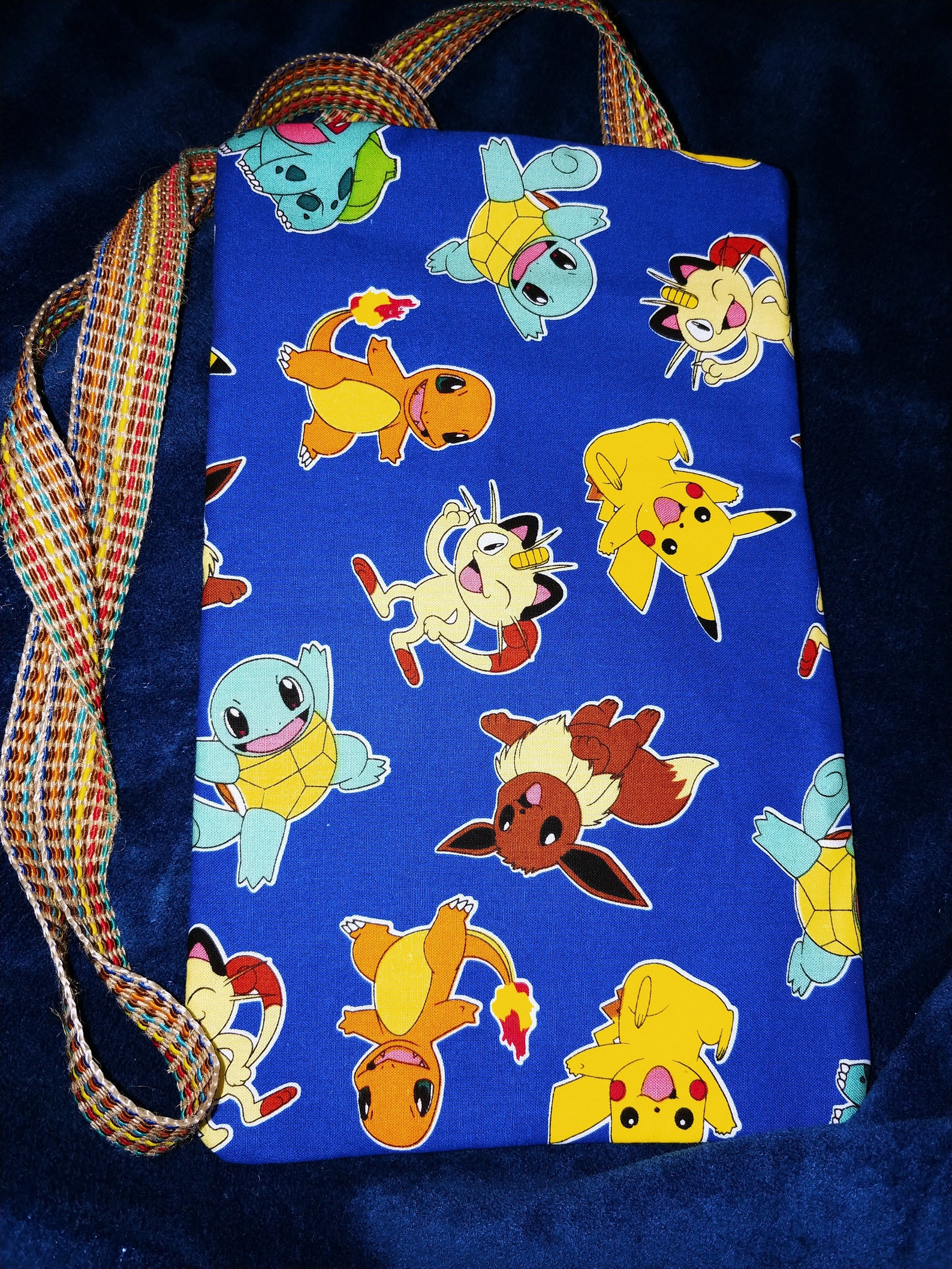 Pokemon Messenger Bag Red Strap Etsy