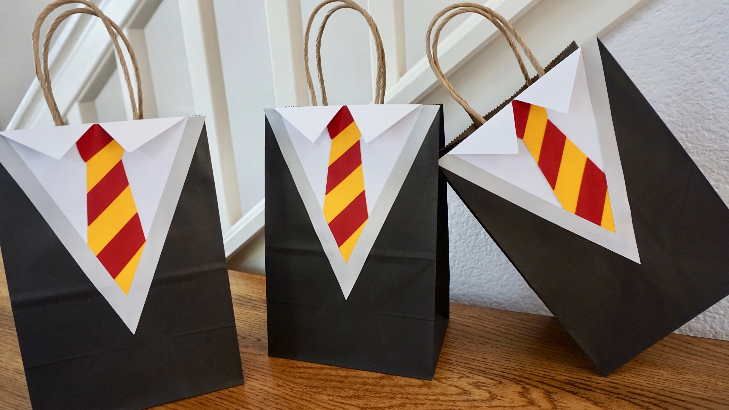 Harry Potter Set of 10 Favor Gift Bags Harry Potter Themed Etsy