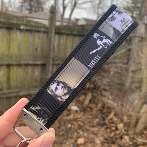 Nirvana Kurt Cobain Keyfob/Keychain/Wristlet