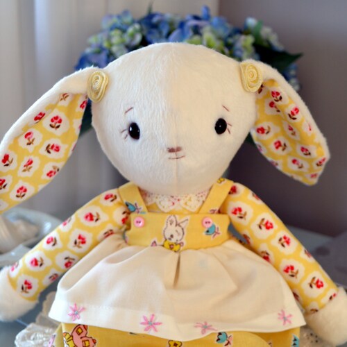 Dressed Bunny 'baby Bindi Bunny' Doll Soft Toy Etsy