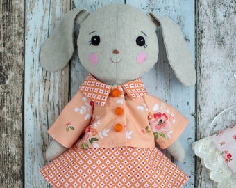 Bunny Doll 'My Friend Molly' with Summer Wardrobe (PDF Sewing Pattern)