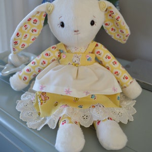Dressed Bunny 'baby Bindi Bunny' Doll Soft Toy - Etsy