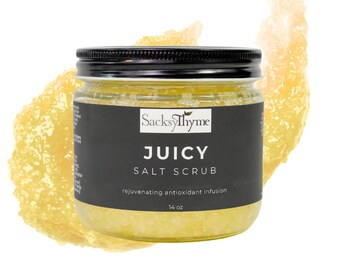 Juicy Exfoliating Salt Scrub 14oz