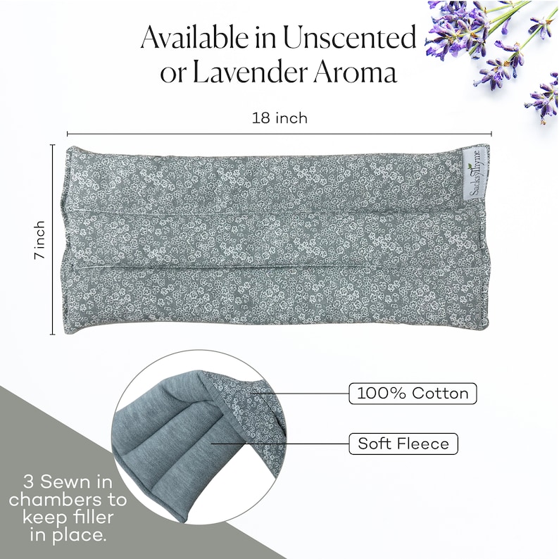 Microwavable Heating Pad, Hot Therapy Relief, Flaxseed Microwave